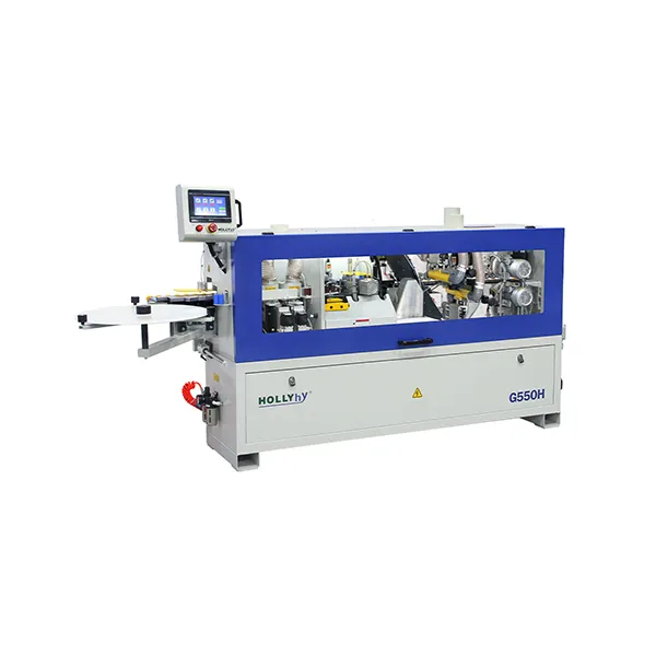 Blue automatic edgebander