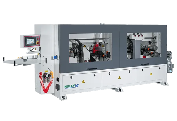 Banding machine side view