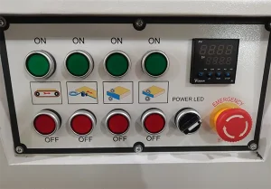 Machine control buttons