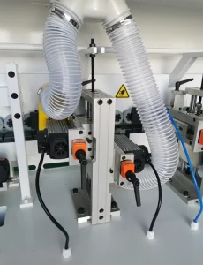 Machine ventilation pipes