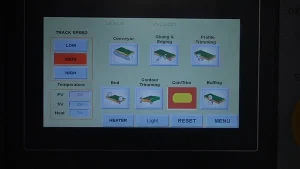 PLC touch control screen