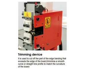 Trimming unit details